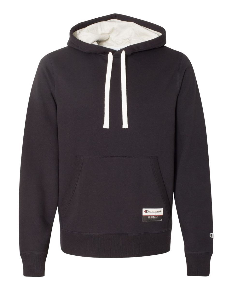 champion men's authentic originals sueded pullover hoodie