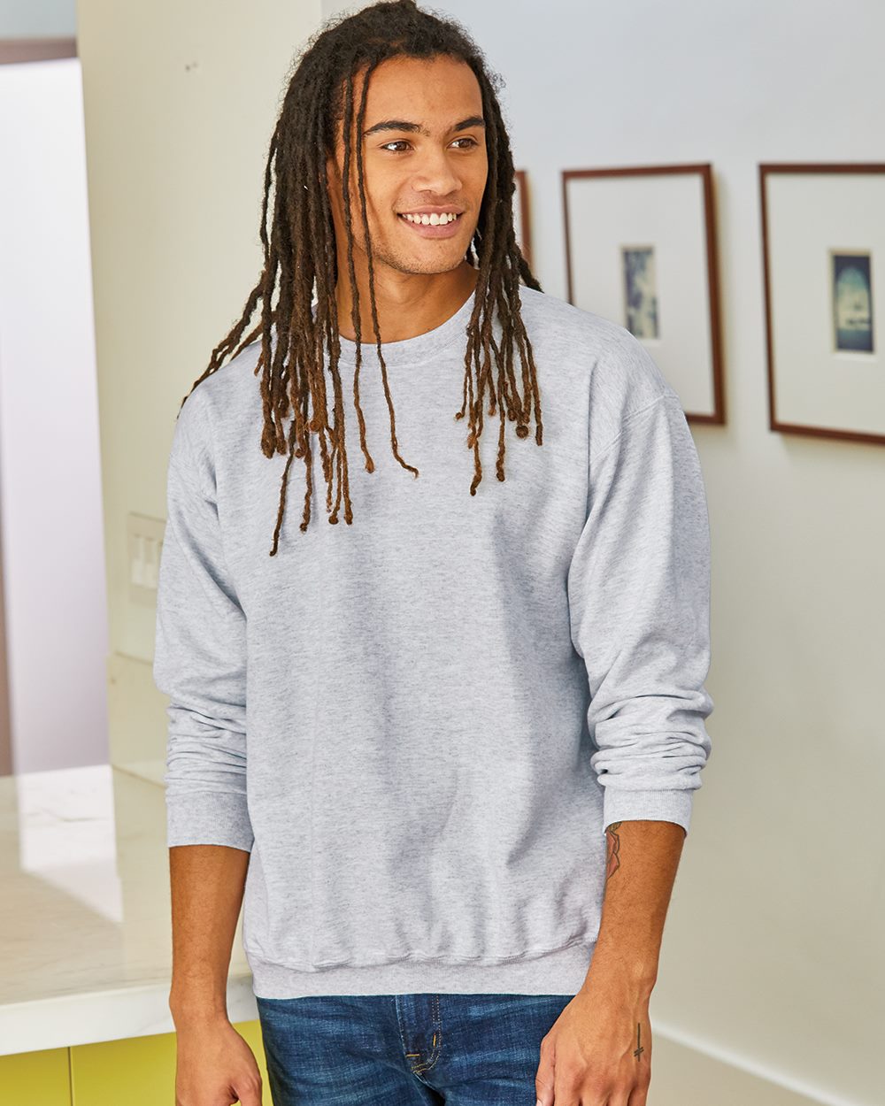 ultimate hanes cotton sweatshirt