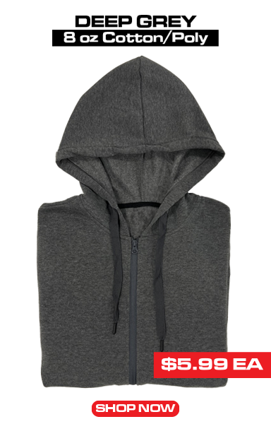 Stilo Apparel 21918DGT Unisex Full-Zip Hoodie