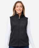 Marmot M16251 Ladies' Dropline Fleece Vest in Black heather