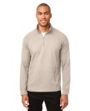 North End NE200 Men's Rhythm Waffle Pullover in Oatmeal