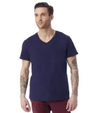 Alternative 4532 Perfect Organic Pima V-Neck T-Shirt NAVY