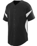 Augusta Sportswear 1651 Youth Wheel House Jersey Black/ White