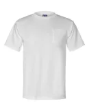 Union Made 3015 Union-Made Short Sleeve T-Shirt with a Pocket WHITE