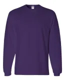 363LS Jerzees Adult HiDENSI-TTM Long-Sleeve Cotton T-Shirt Deep Purple