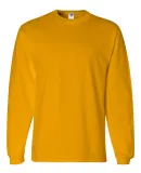 363LS Jerzees Adult HiDENSI-TTM Long-Sleeve Cotton T-Shirt Gold