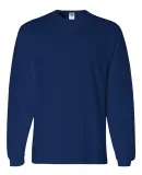 363LS Jerzees Adult HiDENSI-TTM Long-Sleeve Cotton T-Shirt Royal