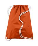 Augusta Sportswear 175 Large Drawstring Backpack Orange