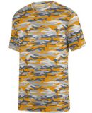 Augusta Sportswear 1805 Mod Camo Wicking Tee Gold Mod