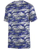 Augusta Sportswear 1805 Mod Camo Wicking Tee Purple Mod