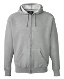 J. America - Premium Full-Zip Hooded Sweatshirt - 8821 Oxford