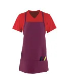 Augusta Sportswear 2060 Medium Apron with Pouch Maroon