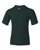 363B Jerzees Youth HiDENSI-TTM Cotton T-Shirt Forest Green