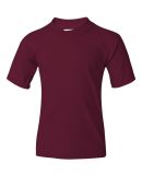 363B Jerzees Youth HiDENSI-TTM Cotton T-Shirt Maroon