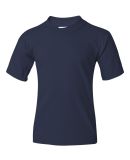 363B Jerzees Youth HiDENSI-TTM Cotton T-Shirt J. Navy