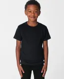 American Apparel 2105ORW Toddler Organic Fine Jersey Short-Sleeve T-Shirt Black