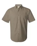FeatherLite 6281 Short Sleeve Twill Shirt Tall Sizes Sandalwood/ Stone