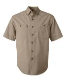 DRI DUCK 4286 Sawtooth Collection Brick Short Sleeve Shirt Rope