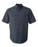 DRI DUCK 4286 Sawtooth Collection Brick Short Sleeve Shirt Steel