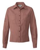 DRI DUCK 8284 Sawtooth Collection Ladies' Mortar Long Sleeve Shirt Clay