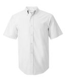 FeatherLite 0231 Short Sleeve Stain Resistant Oxford Shirt White