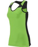 Augusta Sportswear 2426 Women's Zentense Tank Lime/ Black