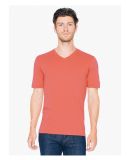 American Apparel 24321OW Unisex Organic Fine Jersey Short-Sleeve Classic V-Neck Cedar