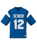 Augusta Sportswear 253 Pep Rally Replica Jersey Royal/ White