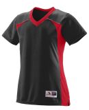 Augusta Sportswear 262 Women's Victor Replica Jersey Black/ Red