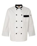 Augusta Sportswear 1535 Garnish Chef Coat White