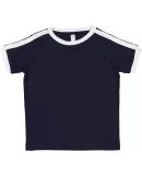 Rabbit Skins 3032 Toddler Soccer Tee Navy/ White