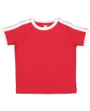 Rabbit Skins 3032 Toddler Soccer Tee Red/ White