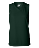 Augusta Sportswear 525 Ladies' Wicking Sleeveless Jersey Dark Green