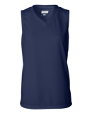 Augusta Sportswear 525 Ladies' Wicking Sleeveless Jersey Navy