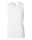 Augusta Sportswear 525 Ladies' Wicking Sleeveless Jersey White