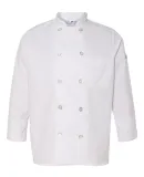 Chef Designs 0401 Women's Ten Button Chef Coat White