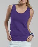 3690 LAT - Juniors' Fine Jersey Tank PURPLE