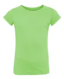 3316 Rabbit Skins® Toddler Girls Fine Jersey T-Shirt KEY LIME