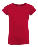 3316 Rabbit Skins® Toddler Girls Fine Jersey T-Shirt RED