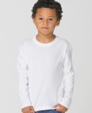 4107 American Apparel Toddler Long Sleeve Tee White