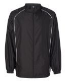 Rawlings 9760 Poly Dobby Full-Zip Jacket Black