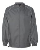 Rawlings 9760 Poly Dobby Full-Zip Jacket Steel