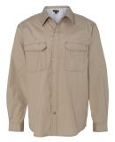 DRI DUCK 4434 Field Performance Utility Shirt Khaki Check