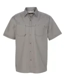 DRI DUCK 4357 Guide Performance Poplin Shirt Grey