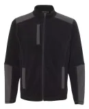 DRI DUCK 7347 Explorer DDX Full-Zip Microfleece Nylon Jacket Black/ Charcoal