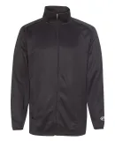 Rawlings 9761 Full-Zip Flatback Mesh Fleece Jacket Black