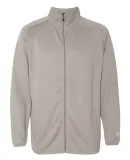 Rawlings 9761 Full-Zip Flatback Mesh Fleece Jacket Steel Grey