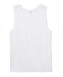 Alternative 4871C1 Men's Basic Tank Top WHITE