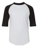 421 Augusta / YOUTH BASEBALL JERSEY White/ Black