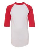 421 Augusta / YOUTH BASEBALL JERSEY White/ Red